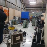 Switchgear service in the workshop